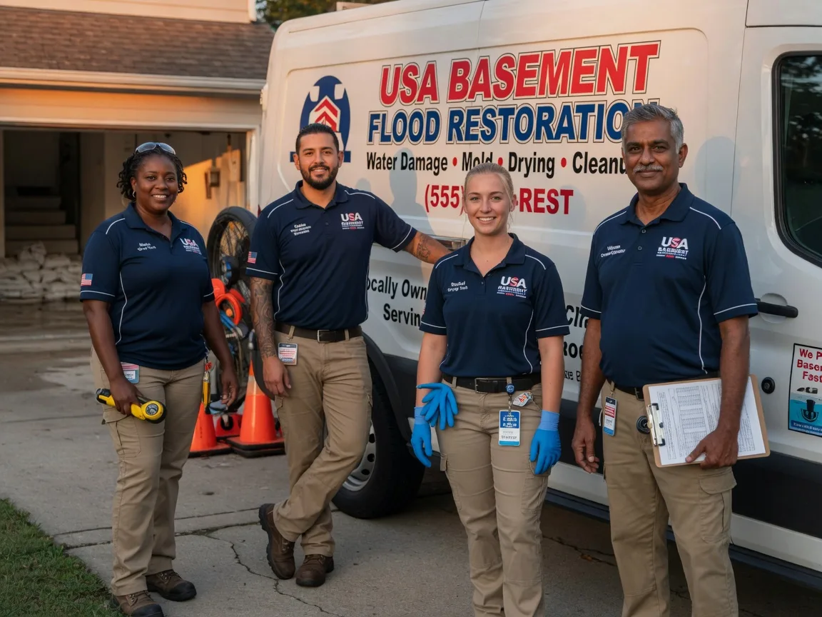 Basement Flood Cleanup company in Green Valley, WI